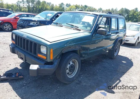 2000 Jeep Cherokee Se из США, поврежденный, VIN 1J4FF28S7YL208407